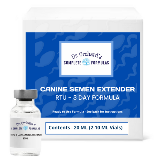 RTU Canine Semen Extender - 3 DAY - 20ML